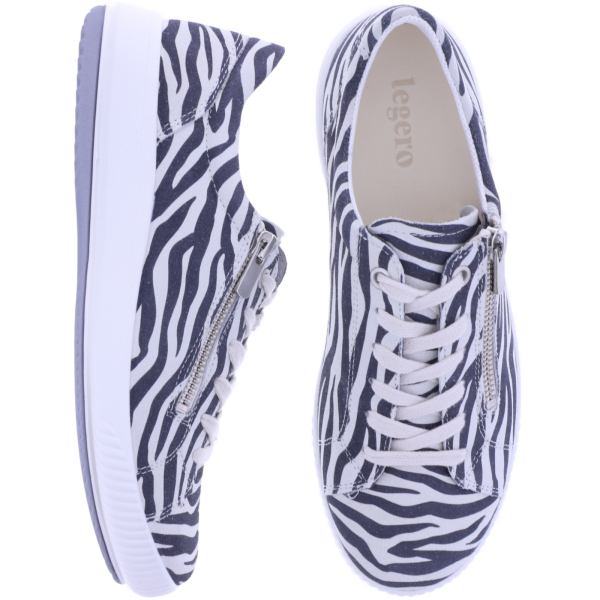 Legero | Tanaro 5.0 | Zebra-Muster | Weite: G | Veloursleder | Damen Schnürer