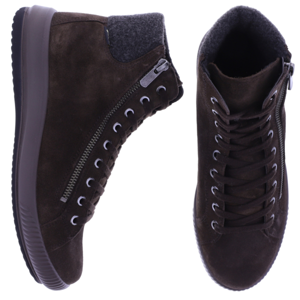 Legero | Tanaro 5.0 | Corvino-Braun | Weite: G | Veloursleder | Damen Stiefeletten