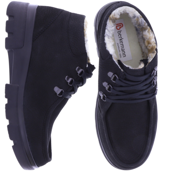 Berkemann | Mabelle | Schwarz Nubukleder | Warmfutter | Form: Bilbao | 03811-910 | Damen Bootie