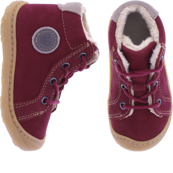 Pepino by Ricosta | Georgie | Burgund | Mittel | Leder | Warmfutter | Kinder Lauflerner