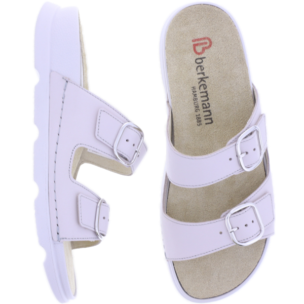 Berkemann | Lucinda | Dark Stone Nubukleder | Form: Palma | 04506-863 | Damen Pantoletten