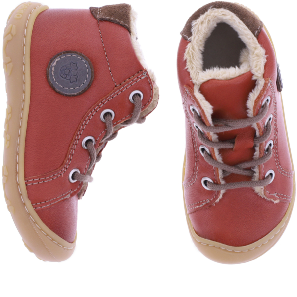 Pepino by Ricosta | Georgie | Cayenne | Mittel | Leder | Warmfutter | Kinder Lauflerner