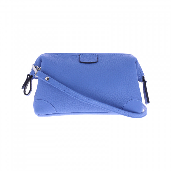 F. Hammann / Premium Mini Doc Bag Handtasche / Royal Blau Chervo Kalbsleder / Made in Germany