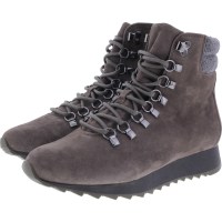 Hassia / Madrid / Fango-Grey Leder / Wechselfußbett / Weite: K / Art: 6-301885-5660 / Stiefelette