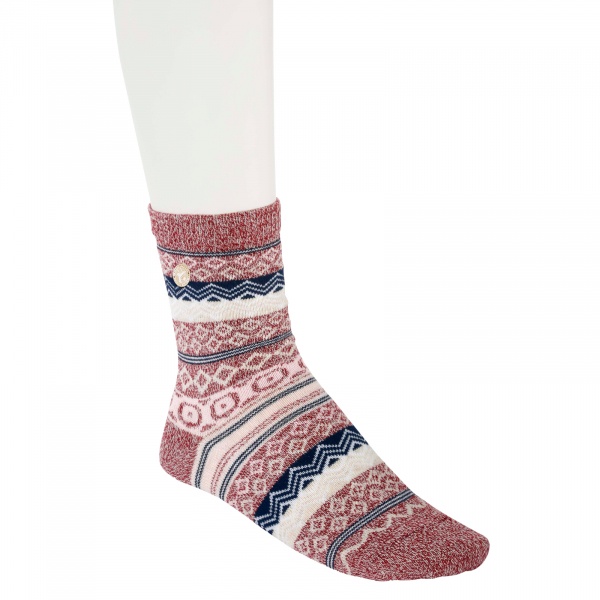 Birkenstock Damen Socken - Cotton Jacquard - Tawny Port