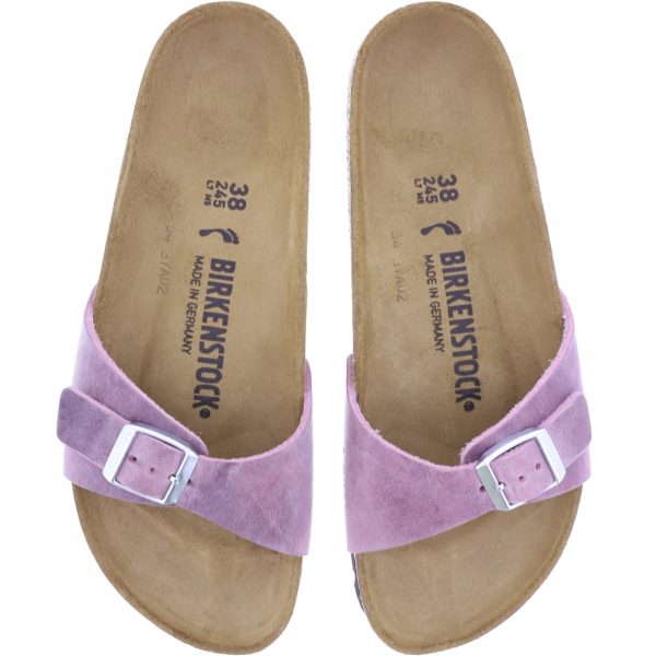 Birkenstock / Modell: Madrid / Lavender geöltes Nubukleder / Weite: Schmal / 1025071 / Damen