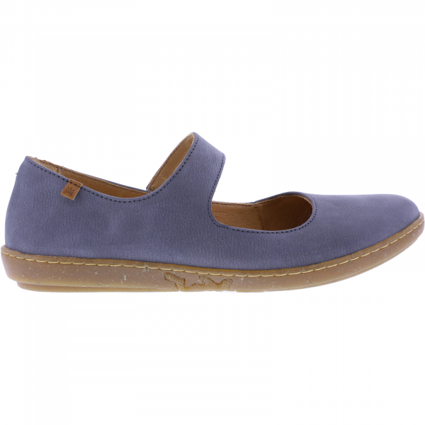 El Naturalista / Modell: N5301 Coral / Farbe: Vaquero-Blau Leder / Damen Ballerinas