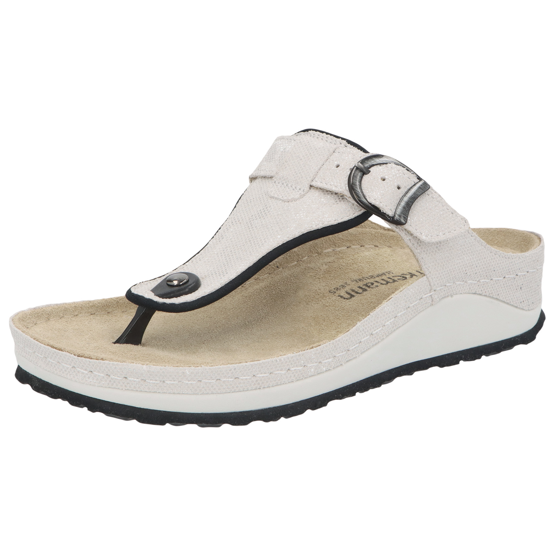 Berkemann Maite, Ciabatte Donna, Blu (Blau Waben Shiny 303), 37.5 EU
