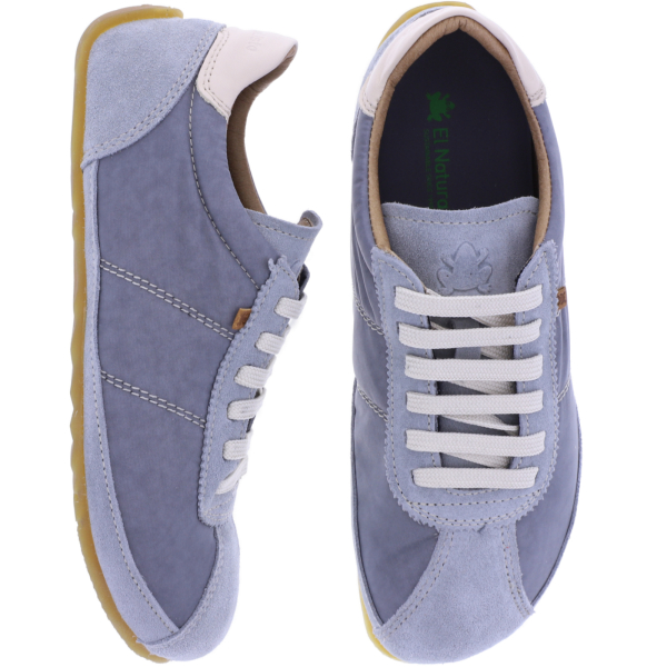 El Naturalista | Ondina | N5935A | Grey-Hellgrau | Leder-Nylon | Damen Barfußschuhe