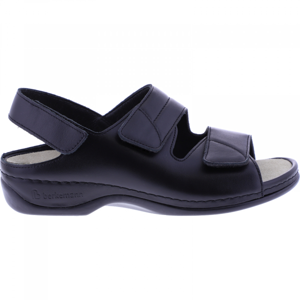 Berkemann / Modell: Sofie / Schwarz Glattleder-Stretch / Leisten: Melbourne / Art: 01020-906 / Damen