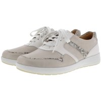 Ganter Sensitiv / Klara / Weiss-Creme / Weite: K / Stretch & Leder / Art: 3-208111-0212 / Damen