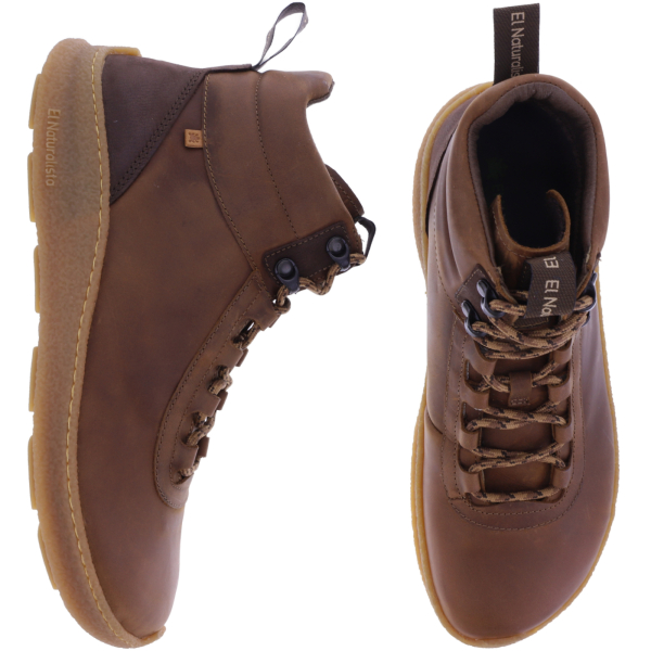El Naturalista | Oroel | N5436 | Terra-Braun geöltes Nubukleder | Herren Barfuß-Booties