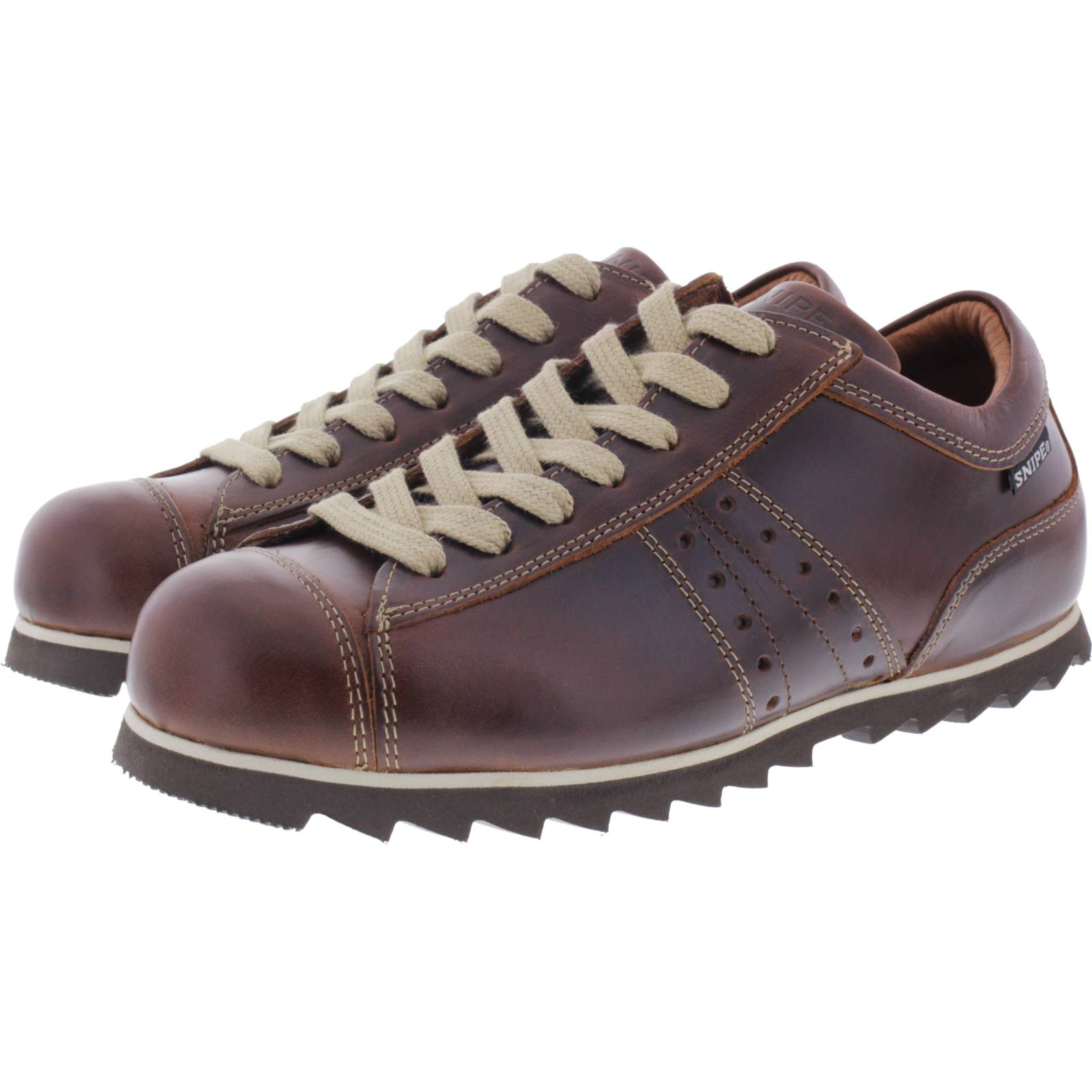 Snipe / Modell: Rippel Sport / Seahorse-Braun Leder / Schnürer / Art: 42185-011 / Unisex