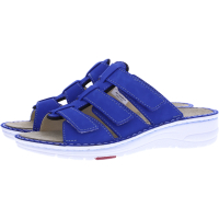 Berkemann / Modell: Senta / Royalblau Nubukleder / Form: Lugano / Art: 03118-380 / Damen Pantoletten