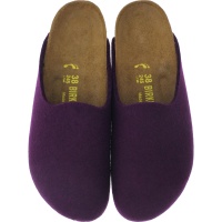 Birkenstock / Modell: Amsterdam / Melange-Aubergine / Weite: Schmal / Art: 1011792 / Damen Clogs