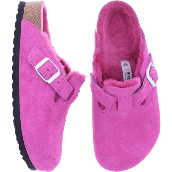 Lammfell Birkenstock Hausschuhe Mit Fell Birkenstock Boston Mit