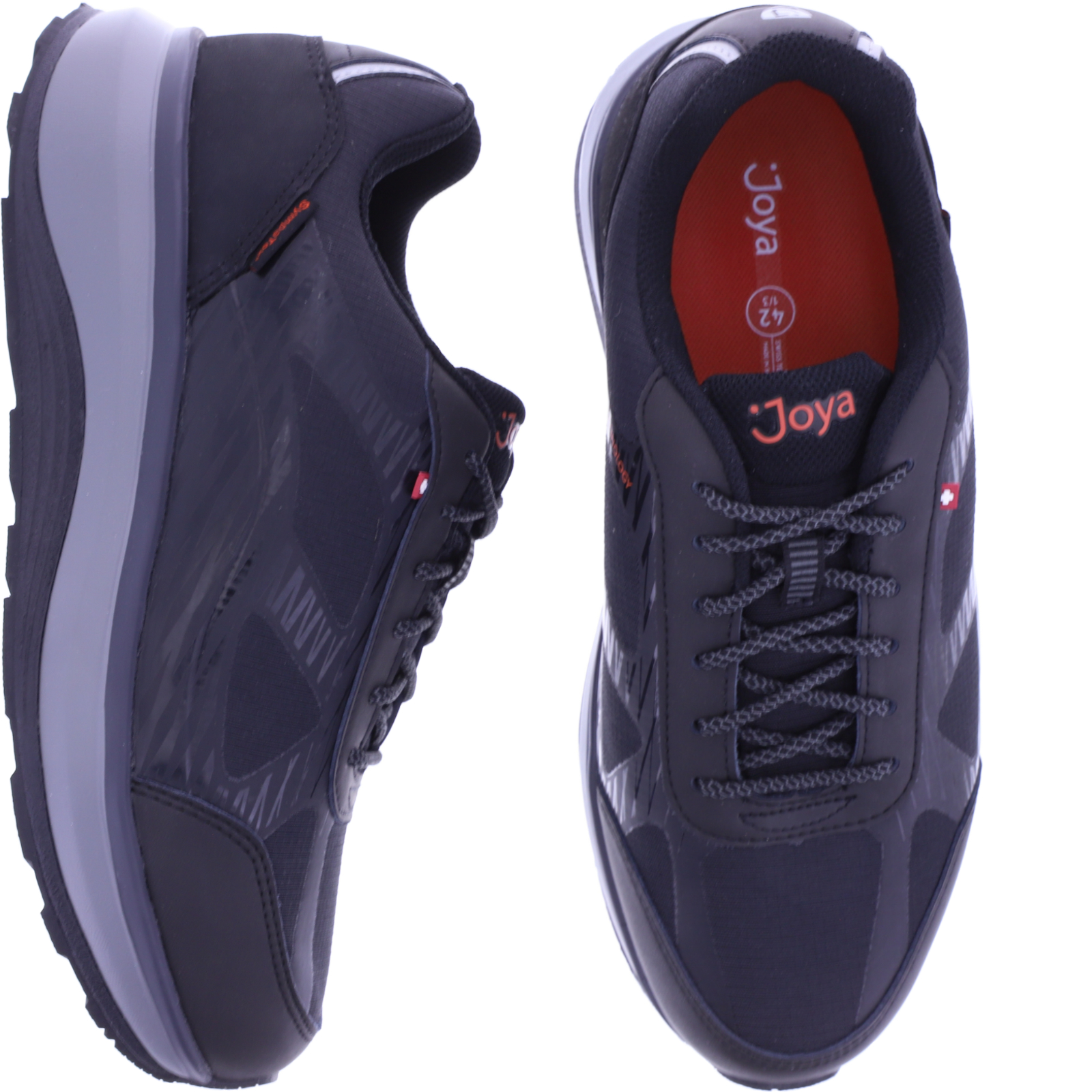 Herrenschuhe K Weite Joya Cancun STX Black-Schwarz Leder