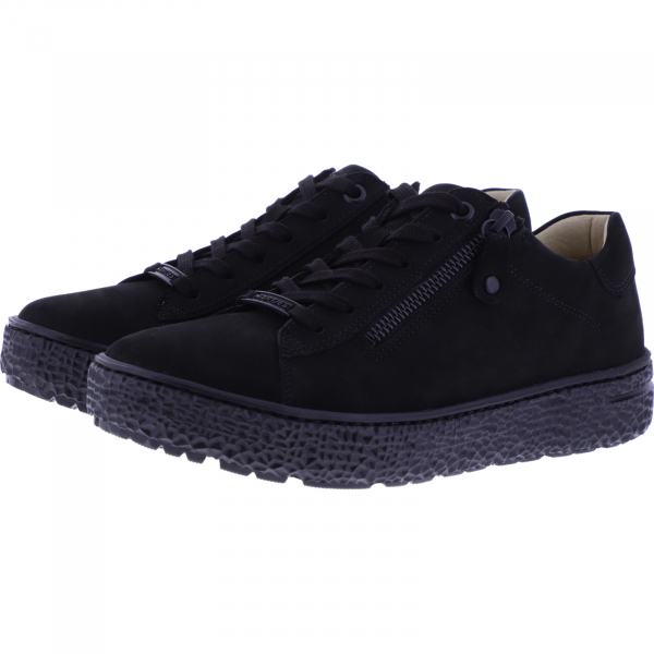 Hartjes | Phil | Schwarz | Nubukleder | Weite: H | 1621405-0101 | Damen Sneakers