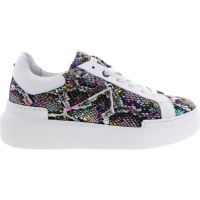 Ed Parrish Sneakers / Modell: Sarah / Snake-Iridescente / Kalbsleder / Wechselfußbett / Damen Sneakers