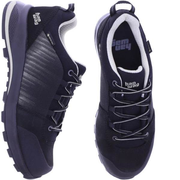 Hanwag | Modell: Klarsby Low Bunion Lady GTX | Black-Frost | GoreTex | Damen Wanderschuhe