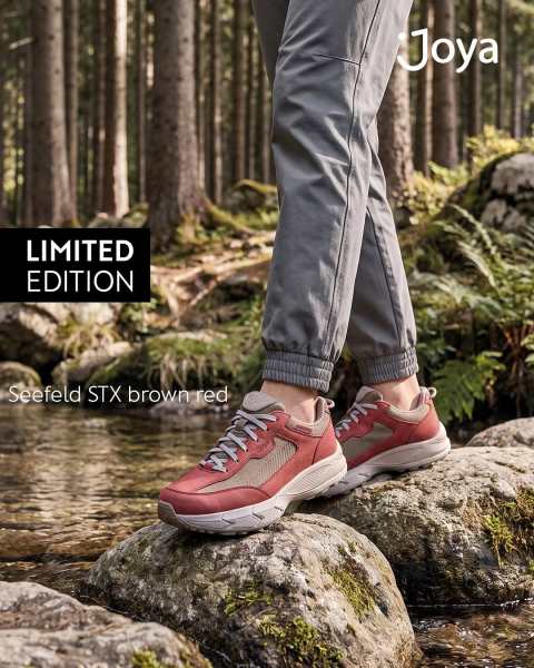 Joya | Seefeld STX | Brown-Red | Premiumleder-Sympatex | Weite: H | JY155A | Damen Aktiv Schuhe