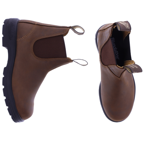 Blundstone | 2544 | Teak-Braun geöltes Nubukleder | Premiumleder | Classic Serie | Chelsea Boots