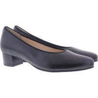 Hassia / Siena / Schwarz Softlamm / Wechselfußbett / Art: 8-303000-0100 / Damen Pumps
