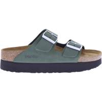 Papillio / Modell: Arizona Platform / Thyme-Olive Nubuk Leder / 1025315 / Damen Plateau-Sandalen