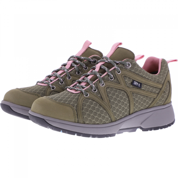 Xsensible Stretchwalker / Modell: Stockholm / Moss/Pink Dry-X / Art: 402025-476 / Damen Schuhe