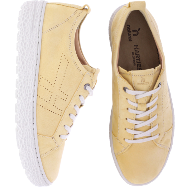 Hartjes Natural | Phil | Curry-Gelb | Nubukleder | Weite: H | 1621425-5000 | Damen Sneakers