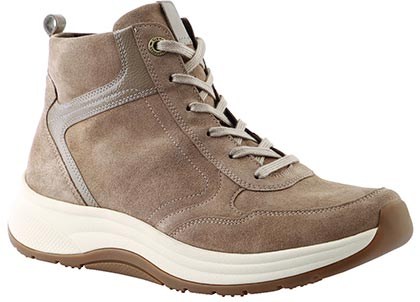 Ganter AKTIV | High Flyer | Ecrú-Beige Casulavelours | Weite: H | Leder | 2-201873-1900 | Damen Boot