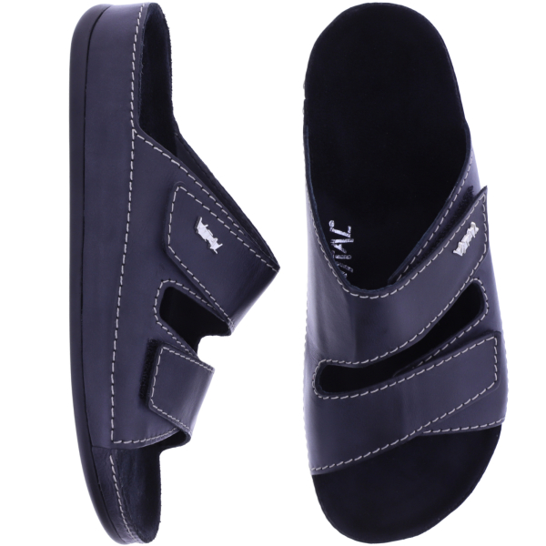 Vital Schuhe | Vital Soft | Granit | Nappaleder | Weite: H | 4224902-4900 | Herren Pantoletten