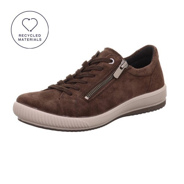 Legero | Tanaro 5.0 | Corvink-Braun | Weite: G | Veloursleder | Damen Schnürer