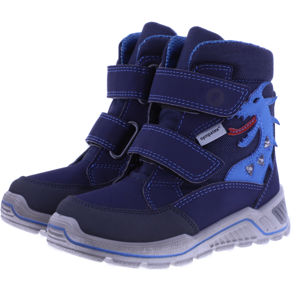 Ricosta | Grisu | Nautic-Ozean | Mittel | HighTech-Textil | Warmfutter | Kinder Booties