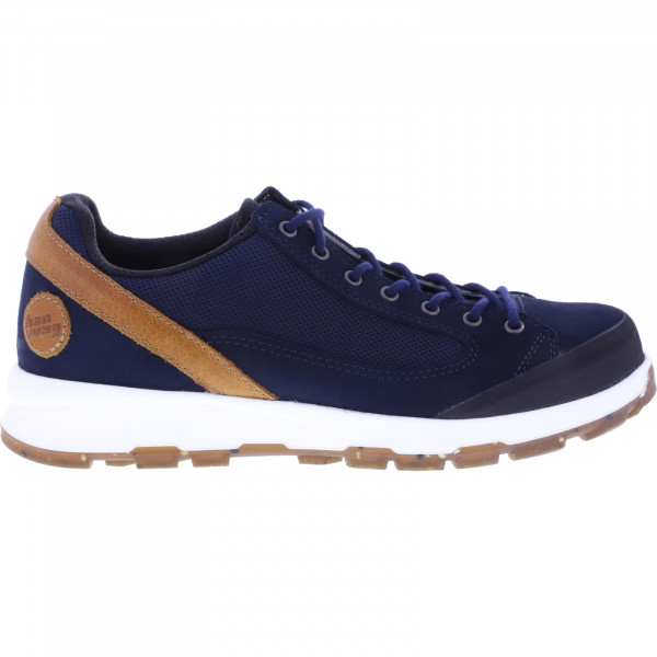 Hanwag / Modell: Vavena Lady / Navy-Cognac / Leder-Textil / Damen Trekkingschuhe