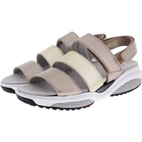 Xsensible Stretchwalker / Modell: Paros / Pearl-Metallic / Leder / Art: 300525-503 / Damen Sandalen