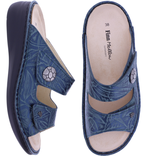 Finn Comfort Hausschuhe - Warme Filz Einlegesohle Mit Klettverschluss