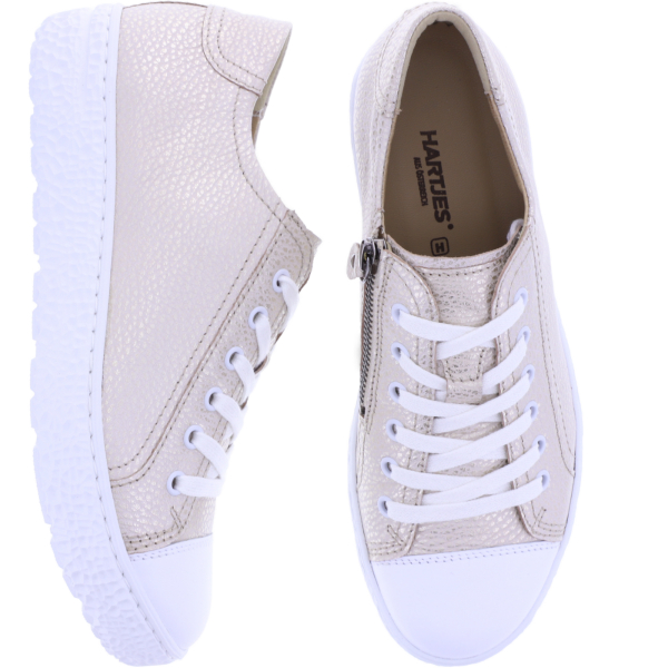 Hartjes | Phil | Weiß-Gold | Nappaleder | Weite: H | 1621430-0240 | Damen Sneakers