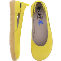 Snipe | Modell: Barefoot | 05501-049 | Limon-Gelb Nubuk Leder | Damen Barfußslipper