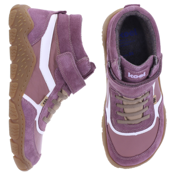 Koel Kids | Rami | Old Pink | Leder-Warmfutter | Kinder Booties