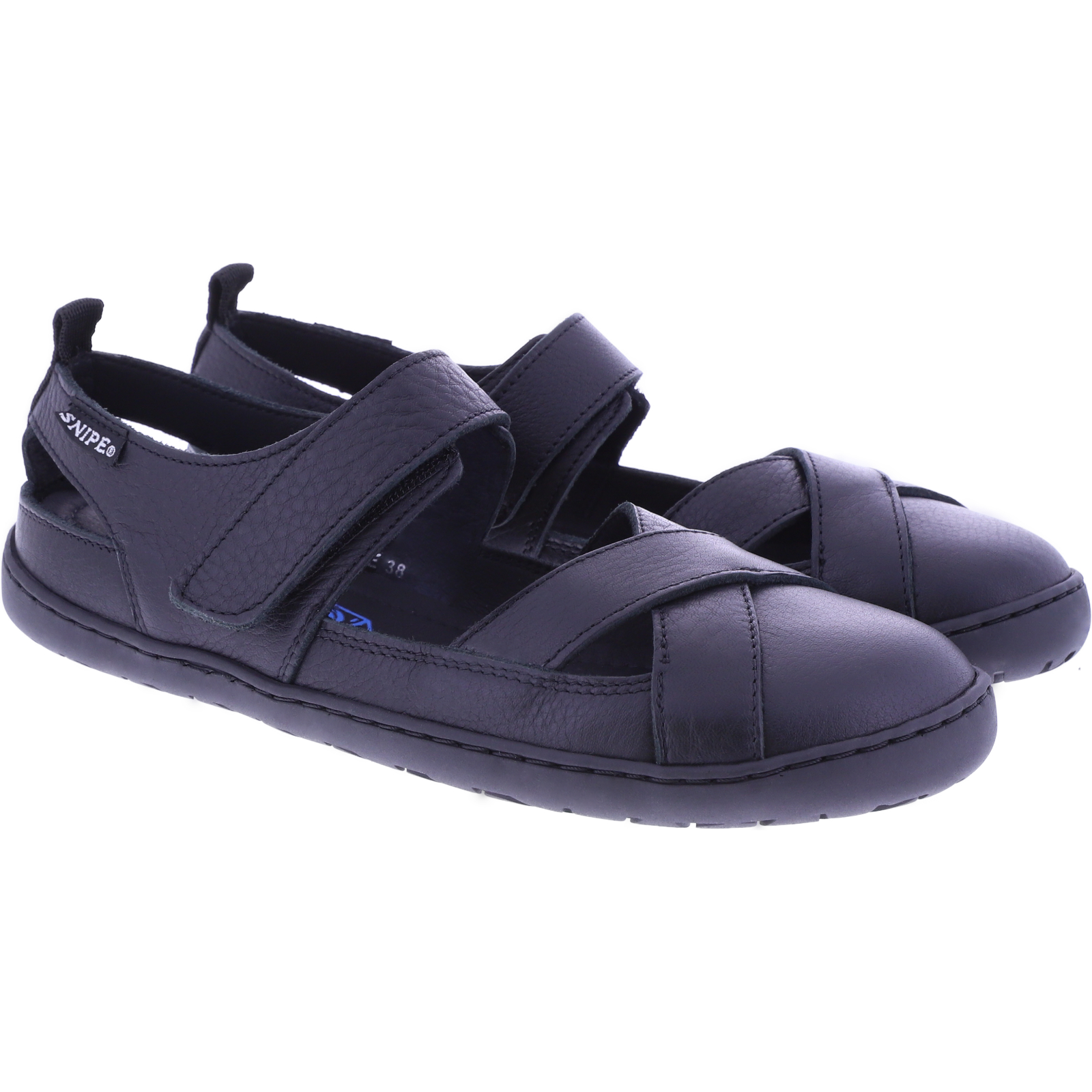 Snipe Barefoot: Scarpe Con Suola In Gomma, Tomaia In Pelle E Chiusura Slip-on, Colore Unico - 4