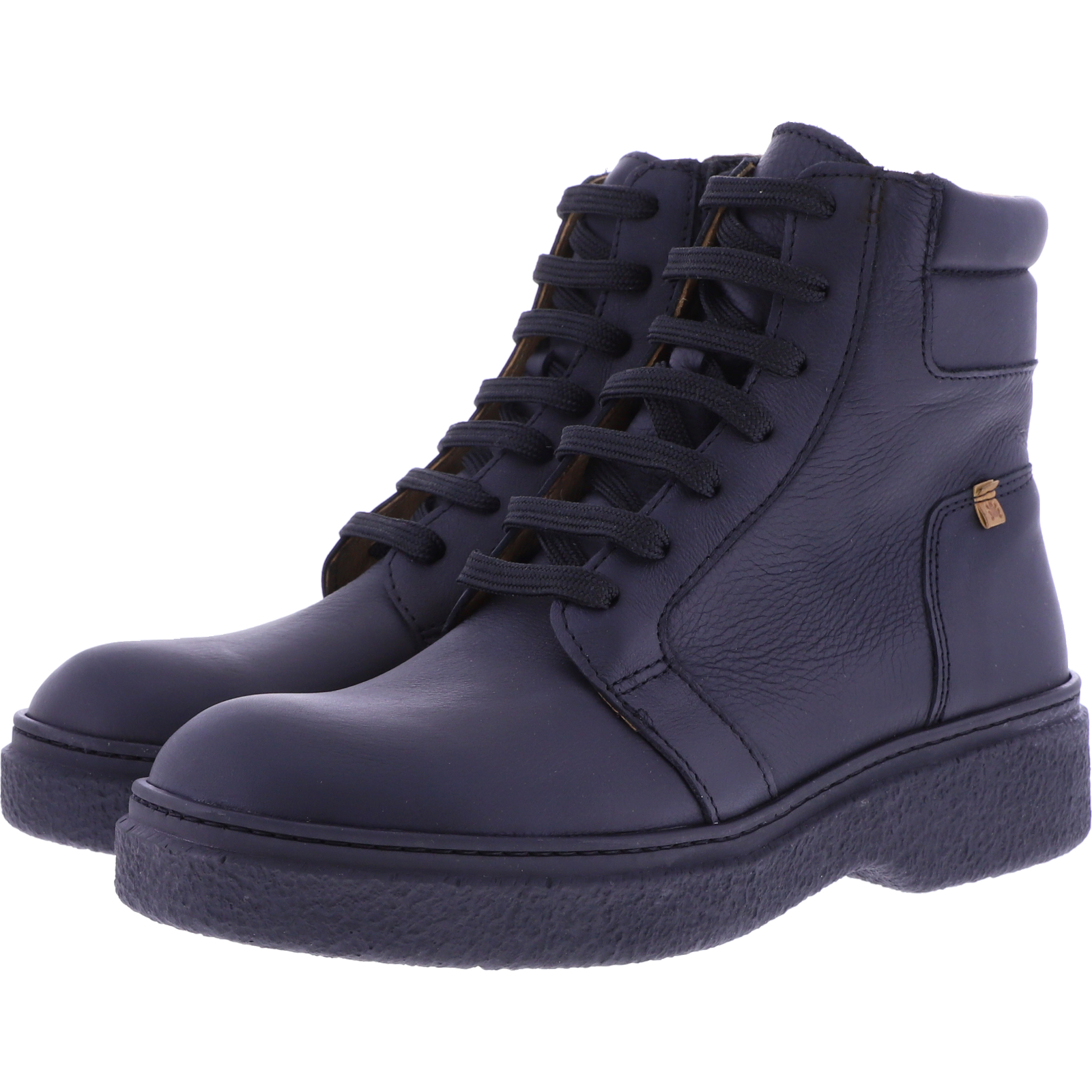 El Naturalista N5900 Arpea Black Wax Nappa Damen Stiefeletten