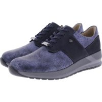 Finn Comfort / Avio / Blau-Marine Leder / Wechselfußbett / Art: 03611-901912 / Damen Schnürer