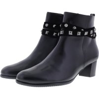 Hassia / Turin / Schwarz Ziegenleder / Wechselfußbett / Art: 4-306914-0100 / Damen Stiefelette