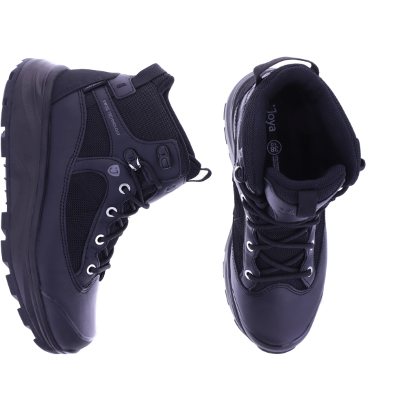 Joya | Montana Boot PTX | Schwarz | Premium-Leder-Tex | Weite: G | JY071A | Damen Aktiv Booties