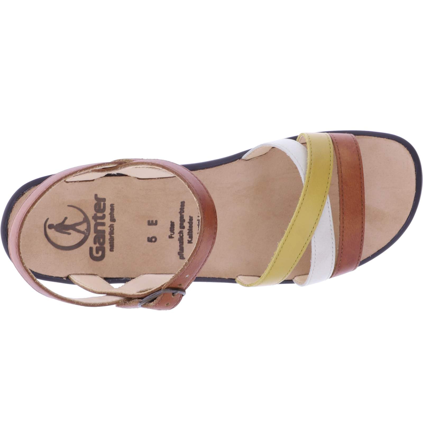 Ganter - Sonnica, Weite E, Pantofole A Casa da donna, Nero (Schwarz (schwarz 0100)), 44