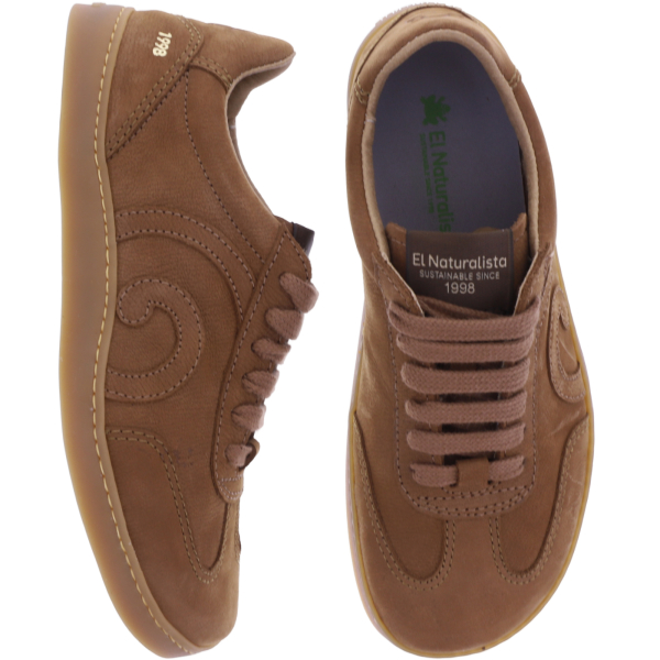 El Naturalista | Origen | N5916 | Wood-Braun Nubukleder | Unisex Barfußschuhe