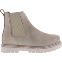 Birkenstock / Modell: Highwood / Taupe Velours / Weite: Normal / 1025759 / Damen Chelsea-Boots