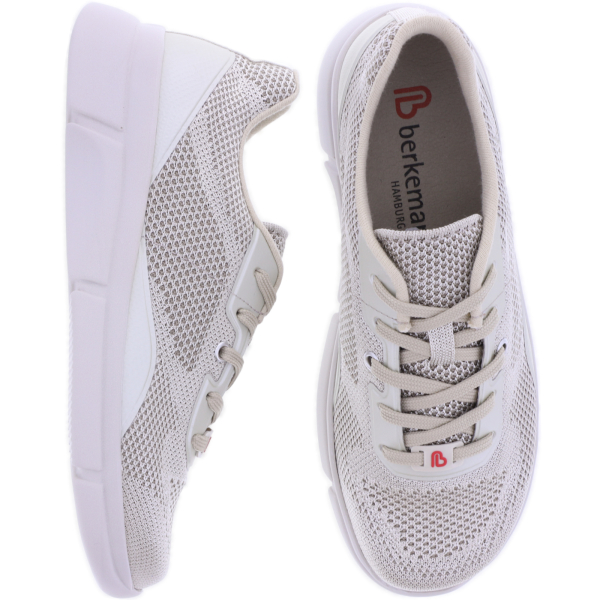 Berkemann ComfortKnit | Roxana | Creme | Form: Marbella | 05124-108 | Damen Sneakers