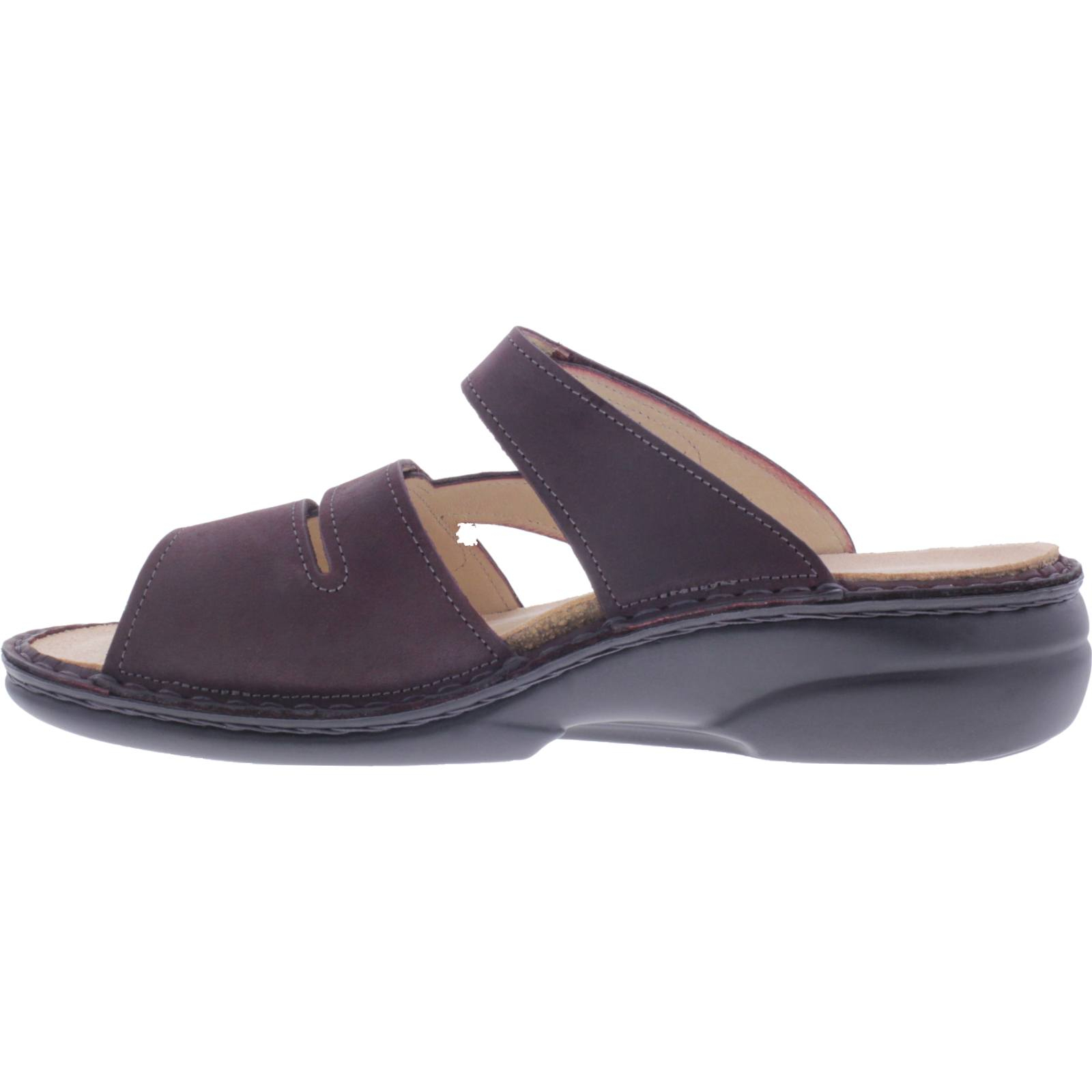 FINN COMFORT Ventura Soft Damen Pantoletten prugna/Alaska FINN COMFORT Ventura Soft Damen Pantoletten prugna/Alaska